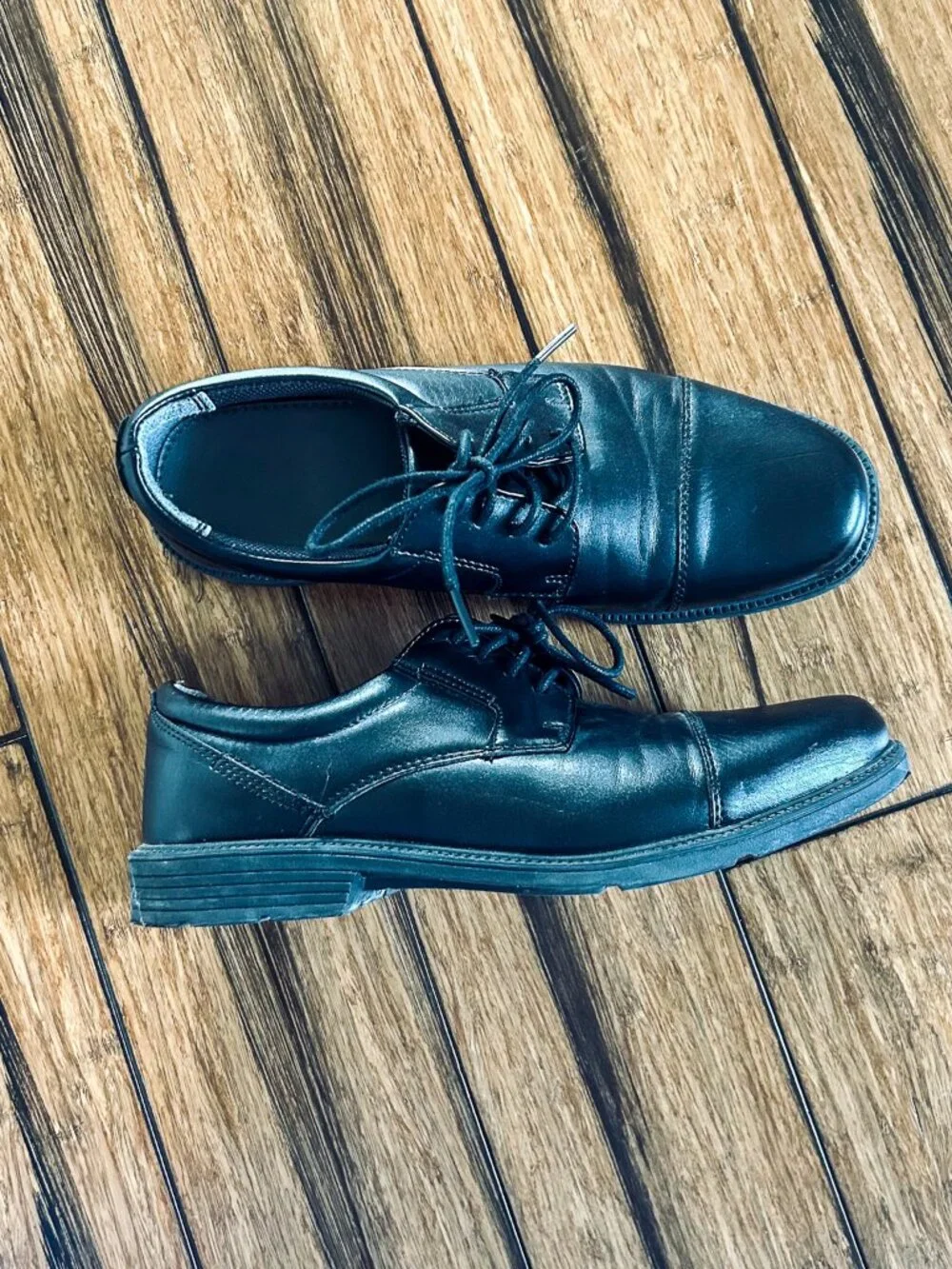 Black Mens Dress shoes, size 9